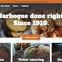 Screenshot of David's Site