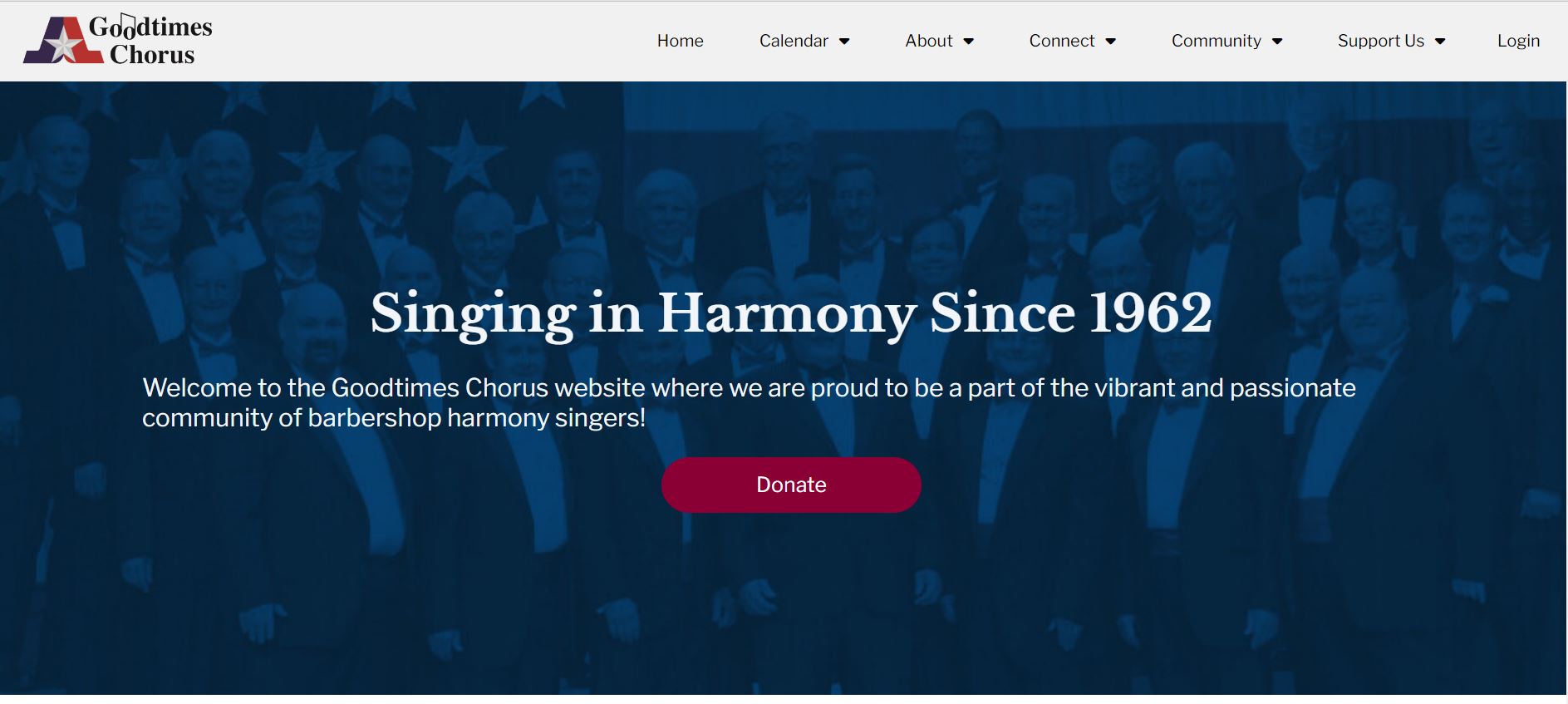 The new and improved Goodtimes Chorus site